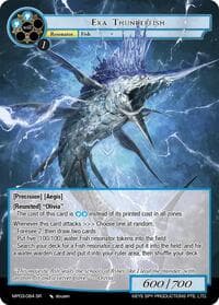 Exa Thunderfish - Masterpiece Collection 03 "Dimensional Hope" - Force of Will card