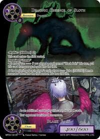 Demonic Essence of Sloth // Black Rain - Masterpiece Collection 03 "Dimensional Hope" - Force of Will card