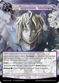Dante's Sepulchral Mask - Masterpiece Collection 03 "Dimensional Hope" - Force of Will card