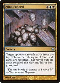 Mind Funeral - Modern Masters - Magic: The Gathering card