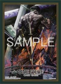 One Piece Card Game Official Sleeves - Roronoa Zoro (70-Pack) - Bandai Card Sleeves - Card Sleeves card
