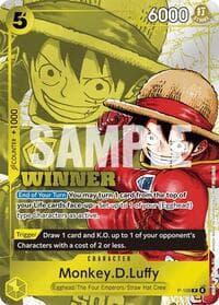 Monkey.D.Luffy (Winner Pack 2026 Vol. 2) - One Piece Promotion Cards - One Piece Card Game card