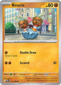Binacle - ME03: Perfect Order - Pokemon card