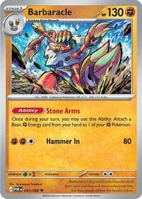 Barbaracle - ME03: Perfect Order - Pokemon card