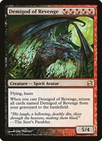 Demigod of Revenge - Modern Masters - Magic: The Gathering card