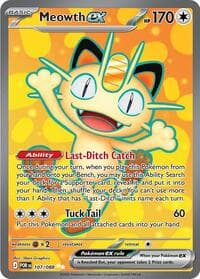 Meowth ex - ME03: Perfect Order - Pokemon card