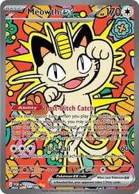 Meowth ex - ME03: Perfect Order - Pokemon card