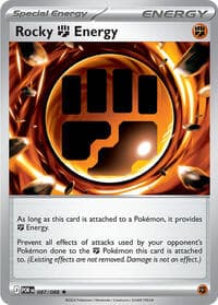 Rocky Fighting Energy - ME03: Perfect Order - Pokemon card