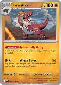 Tyrantrum - ME03: Perfect Order - Pokemon card