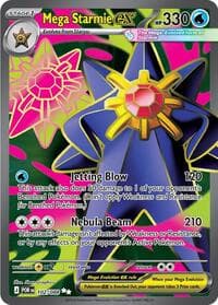 Mega Starmie ex - ME03: Perfect Order - Pokemon card