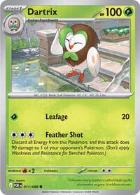 Dartrix - ME03: Perfect Order - Pokemon card