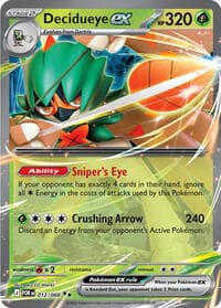 Decidueye ex - ME03: Perfect Order - Pokemon card