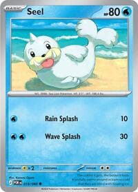 Seel - ME03: Perfect Order - Pokemon card
