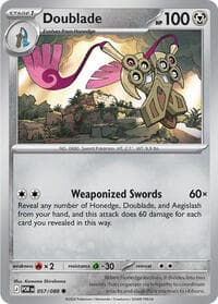 Doublade - ME03: Perfect Order - Pokemon card