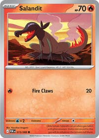 Salandit - ME03: Perfect Order - Pokemon card