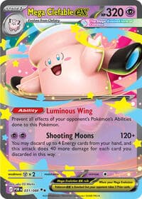 Mega Clefable ex - ME03: Perfect Order - Pokemon card