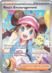 Rosa's Encouragement - ME03: Perfect Order - Pokemon card