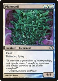 Plumeveil - Modern Masters - Magic: The Gathering card