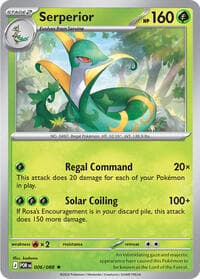 Serperior - ME03: Perfect Order - Pokemon card