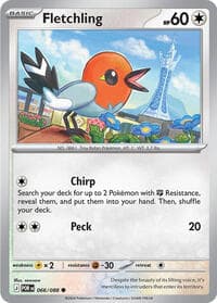 Fletchling - ME03: Perfect Order - Pokemon card