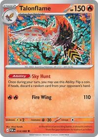Talonflame - ME03: Perfect Order - Pokemon card