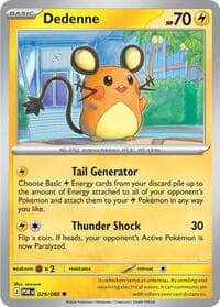 Dedenne - ME03: Perfect Order - Pokemon card