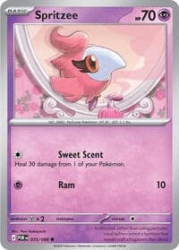 Spritzee - ME03: Perfect Order - Pokemon card