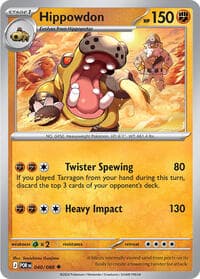 Hippowdon - ME03: Perfect Order - Pokemon card