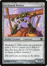Arcbound Worker - Modern Masters - Magic: The Gathering card