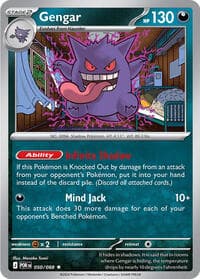 Gengar - ME03: Perfect Order - Pokemon card