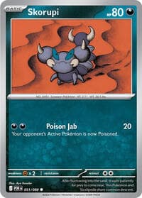 Skorupi - ME03: Perfect Order - Pokemon card