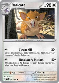 Raticate - ME03: Perfect Order - Pokemon card