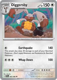Diggersby - ME03: Perfect Order - Pokemon card