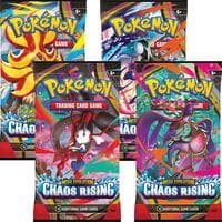 Chaos Rising Booster Pack Art Bundle [Set of 4] - ME04: Chaos Rising - Pokemon card