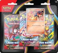 Chaos Rising 3-Pack Blister [Charmeleon] - ME04: Chaos Rising - Pokemon card