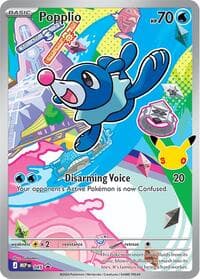 Popplio - 045 - ME: Mega Evolution Promo - Pokemon card