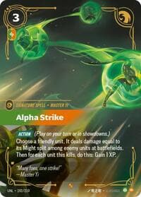Alpha Strike - Unleashed - Riftbound: League of Legends Trading Card Game card