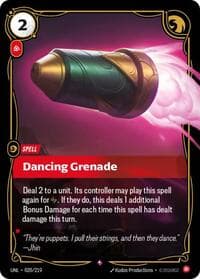 Dancing Grenade - Unleashed - Riftbound: League of Legends Trading Card Game card
