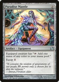 Paradise Mantle - Modern Masters - Magic: The Gathering card