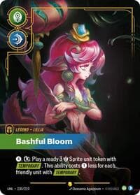 Lillia, Bashful Bloom (Overnumbered) - Unleashed - Riftbound: League of Legends Trading Card Game card