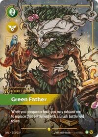Ivern, Green Father (Overnumbered) - Unleashed - Riftbound: League of Legends Trading Card Game card