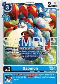 Gaomon - Starter Deck 24: Data Squad - Digimon Card Game card