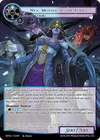 Nyx, Mother of the Furies - Masterpiece Collection 03 "Dimensional Hope" - Force of Will card