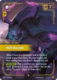 Rift Herald - Unleashed - Riftbound: League of Legends Trading Card Game card