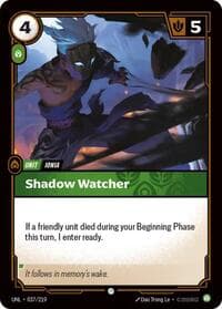 Shadow Watcher - Unleashed - Riftbound: League of Legends Trading Card Game card
