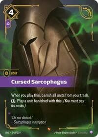 Cursed Sarcophagus - Unleashed - Riftbound: League of Legends Trading Card Game card