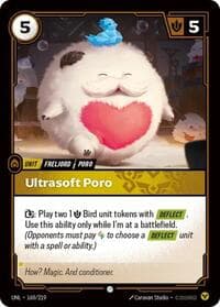 Ultrasoft Poro - Unleashed - Riftbound: League of Legends Trading Card Game card