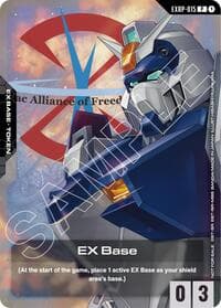 EX Base (EXBP-015) (ST09 Release Event) - Promotional EX Base Tokens - Gundam Card Game card