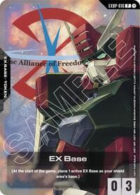 EX Base (EXBP-016) (ST09 Release Event) - Promotional EX Base Tokens - Gundam Card Game card
