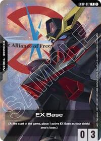 EX Base (EXBP-017) (ST09 Release Event) - Promotional EX Base Tokens - Gundam Card Game card